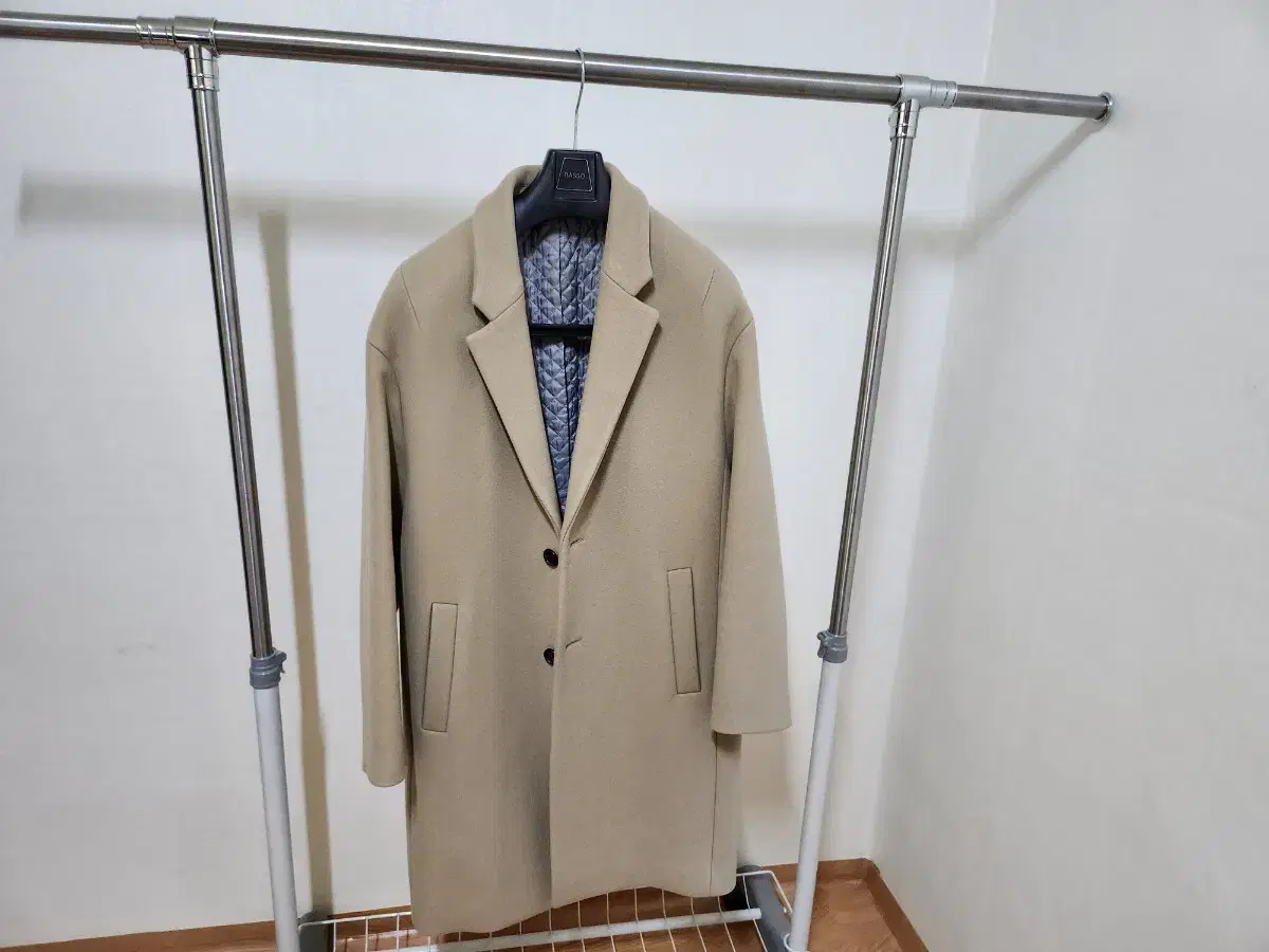 SYSTEM beige coat for sale.