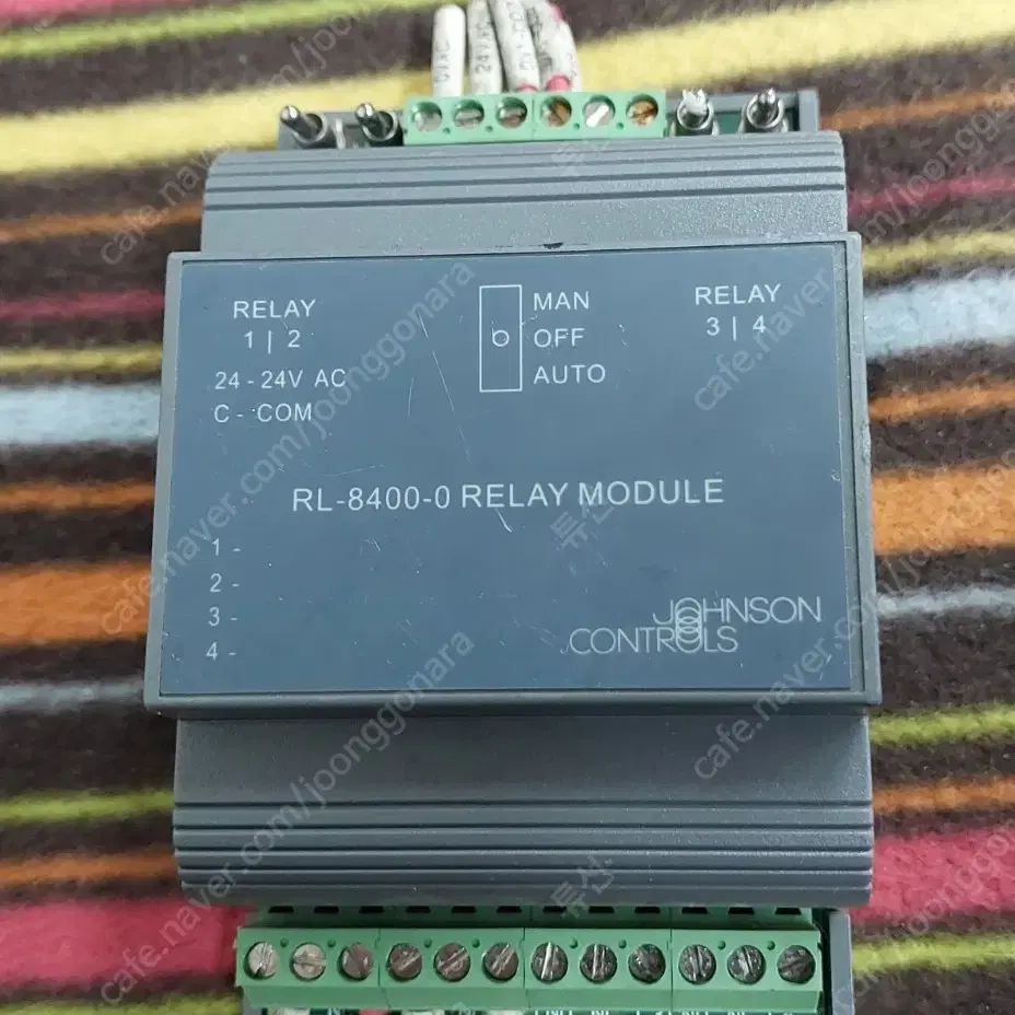 JOHNSON CONTROLS RL-8400-0 RELAY MODULE