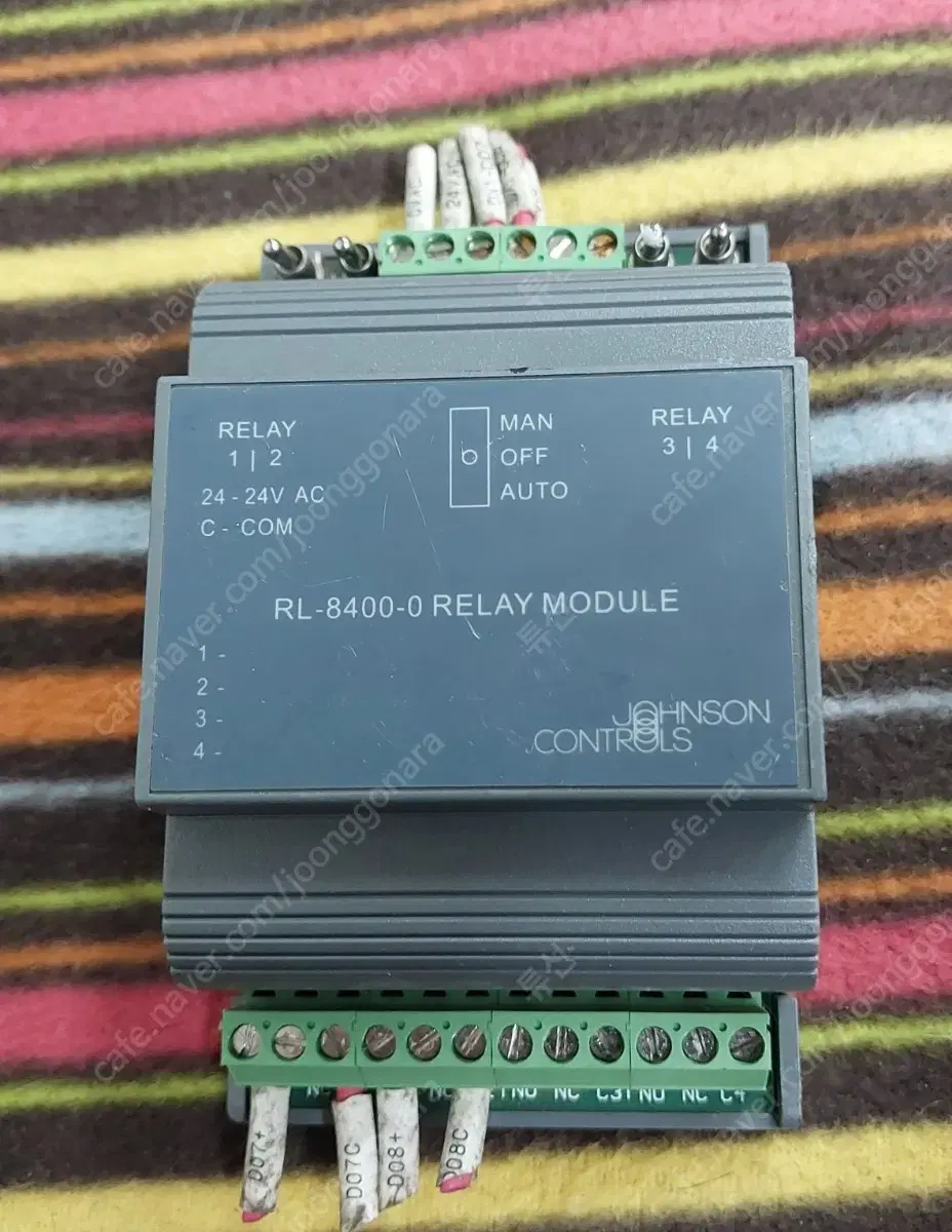 JOHNSON CONTROLS RL-8400-0 RELAY MODULE