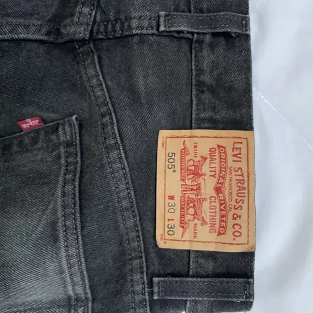 Levis 리바이스 505 흑청 W30 L30