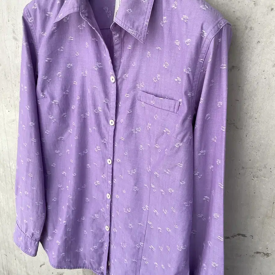 Fox fire lavender shirt