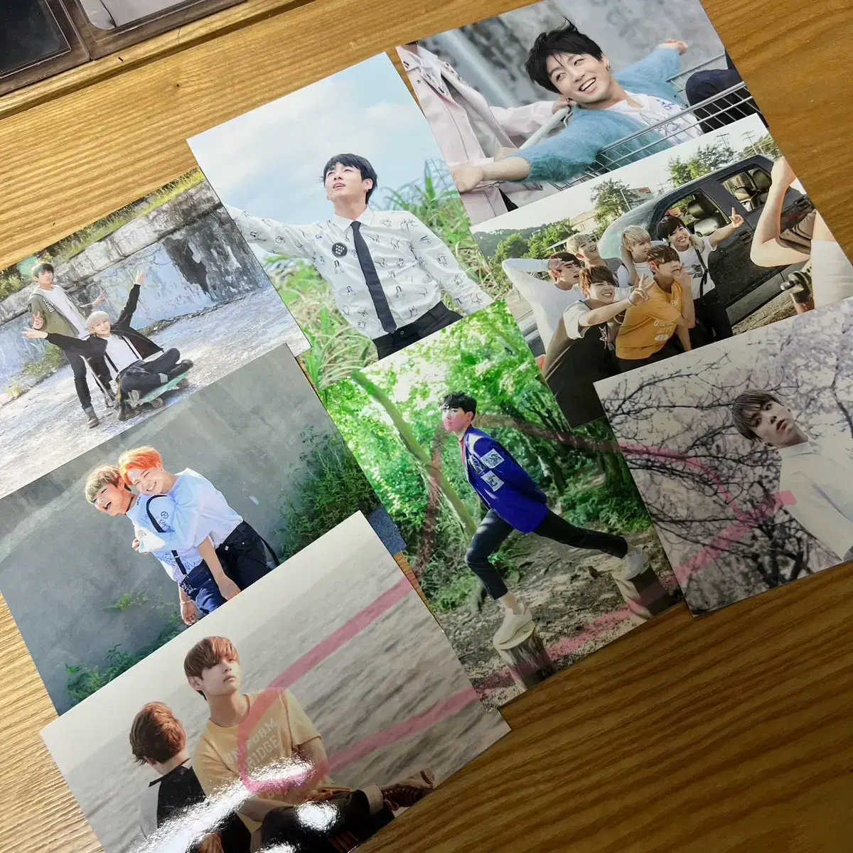 Bangtan Butterfly Dream Buffled Photo WTS