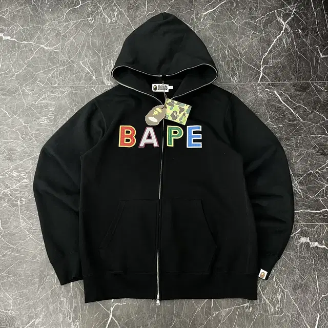 베이프 BAPE Applique 풀 집업 후디