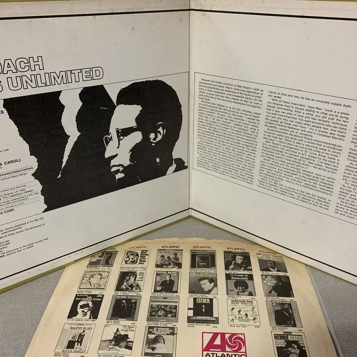 [JAZZ] Max Roach - Drums Unlimited LP