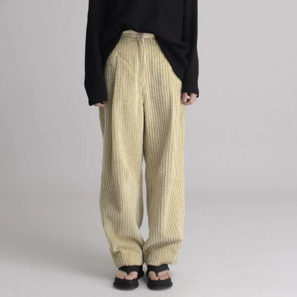 (No Fold) No Fear Corduroy Wide Leg Pants