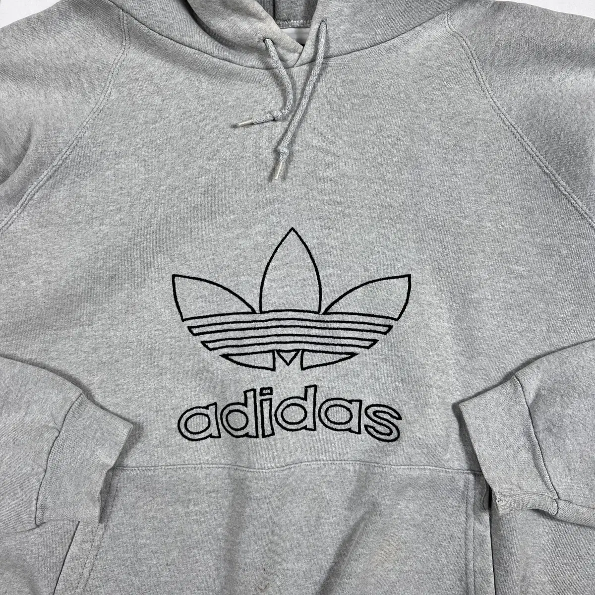 90s 아디다스 adidas 빅로고 후드티