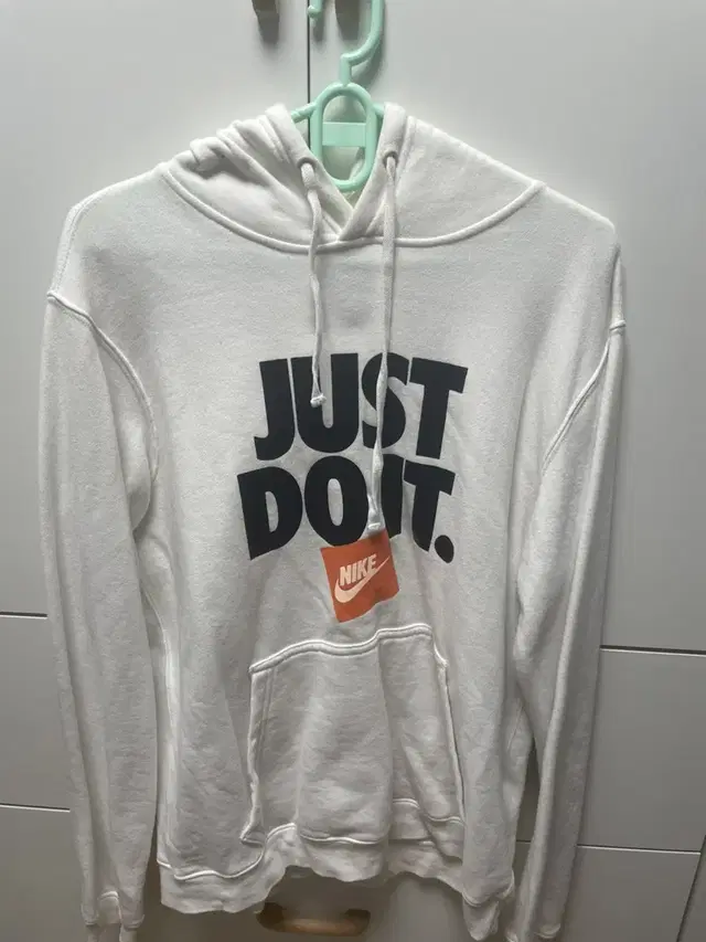 JUST DO IT 나이키 흰색 후드티 s