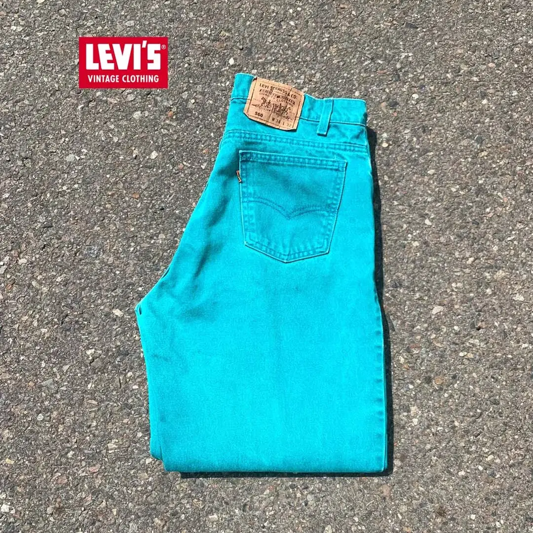 [32] 90s levis 560 denim pants