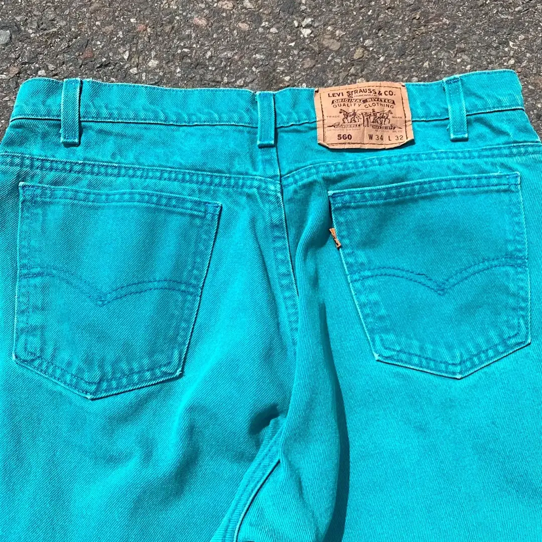 [32] 90s levis 560 denim pants