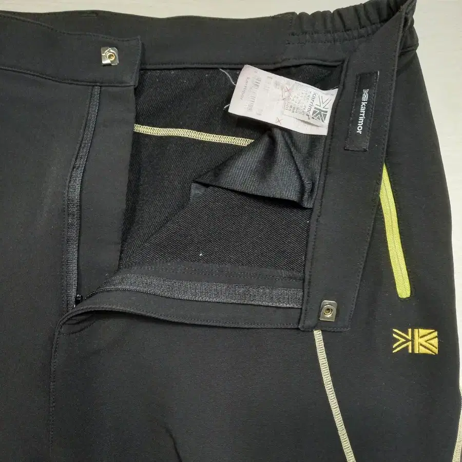 36 karrimor 봄가을용 스판 등산바지 블랙 36-342