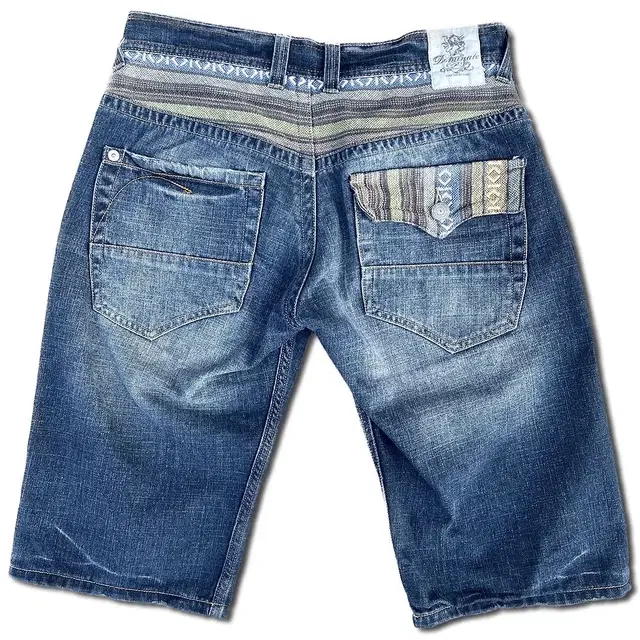 vintage handcrafted denim shorts