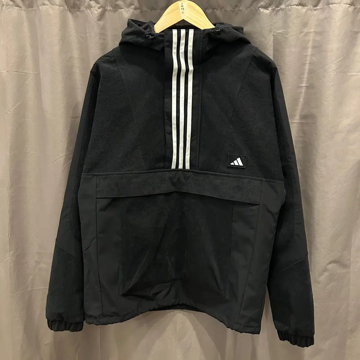 [S] Adidas Samsun Logo Golden Anorak Jacket Jumper