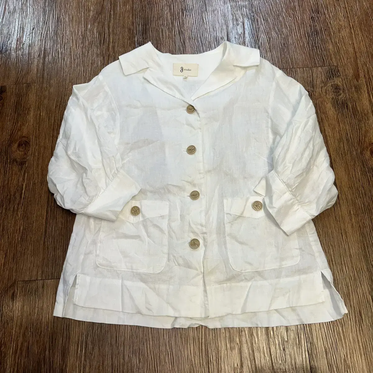 55) G-Studio White Jacket