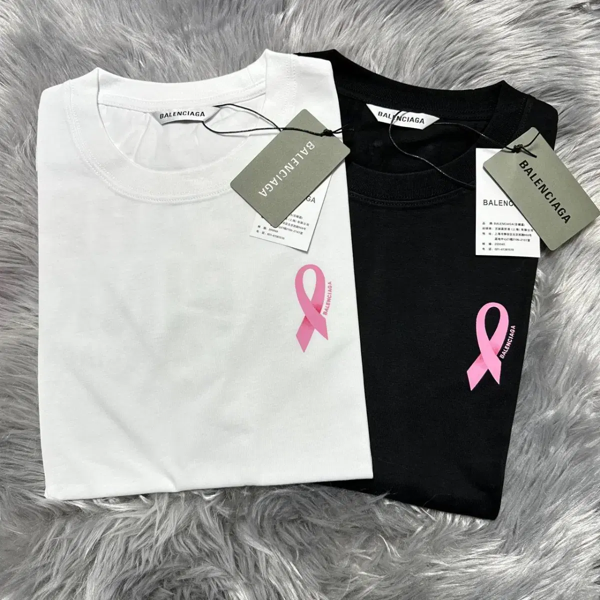 Balenciaga We Are Pink We Are Pink Short Sleeve Tee