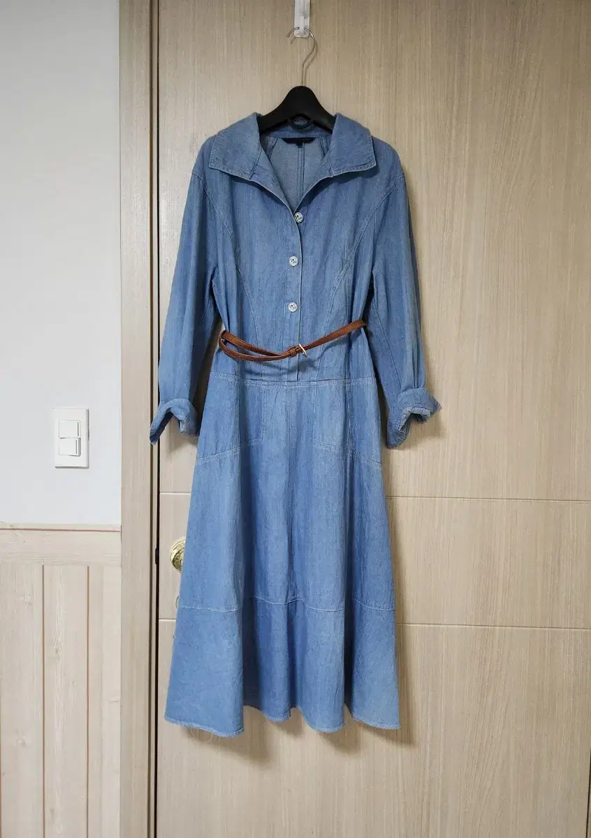 OliveDeOlive denim long ONEPIECE 66.