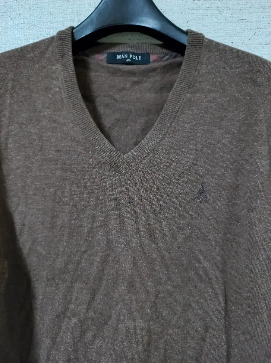 Vinpole Men's V-Neck Knit Tee(95)