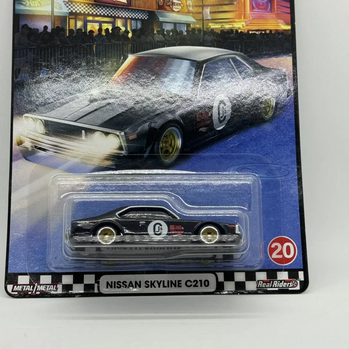 Hot Wheels Realrider Nissan Skyline C210