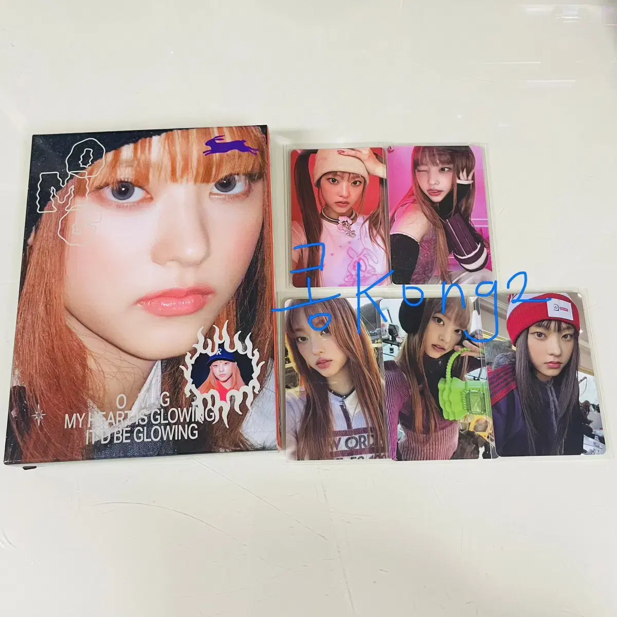 new jeans omg haerin album photocard danielle hanni minji hyein unreleased photocard ld