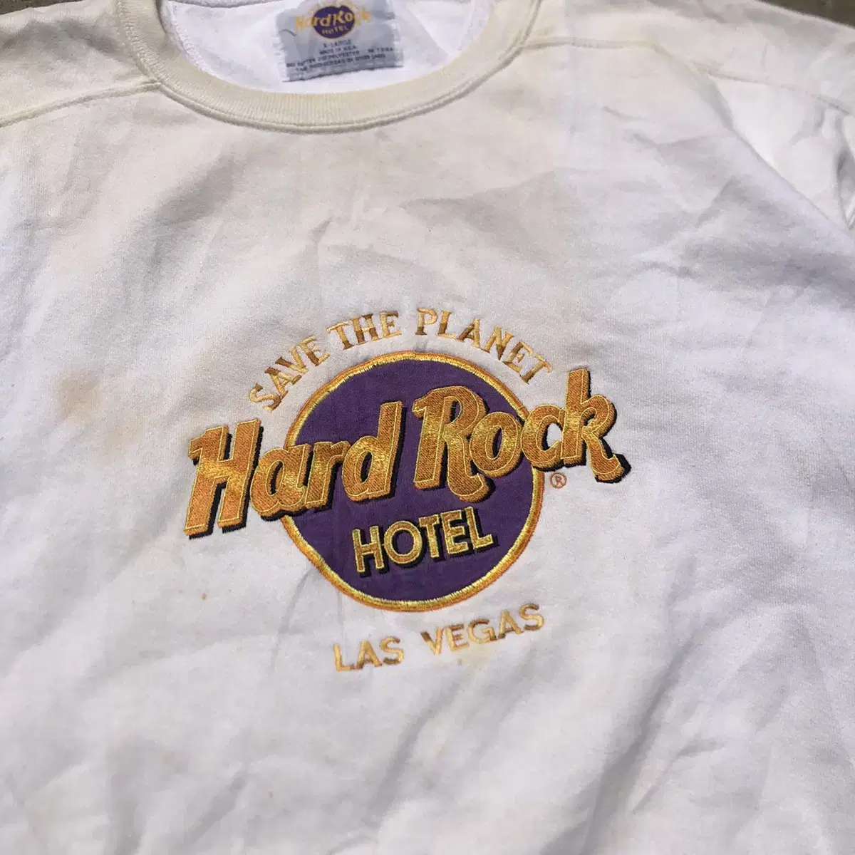 [XL] 90s Hard Rock Hotel 스웻셔츠 맨투맨