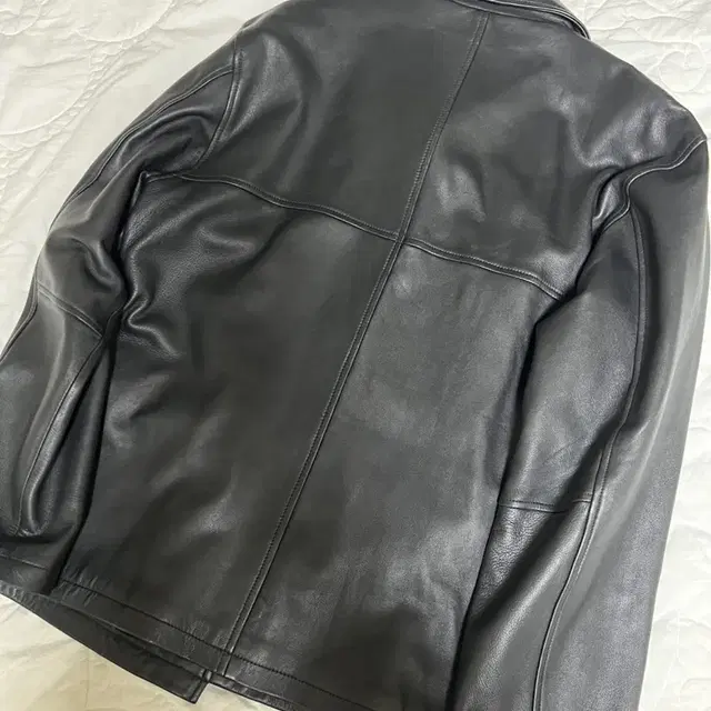 [M] Stussy marlon leather  스투시 말론 가죽 자켓