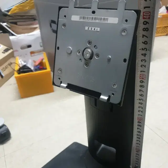 대형 모니터 거치대 HP monitor stand fix 고정