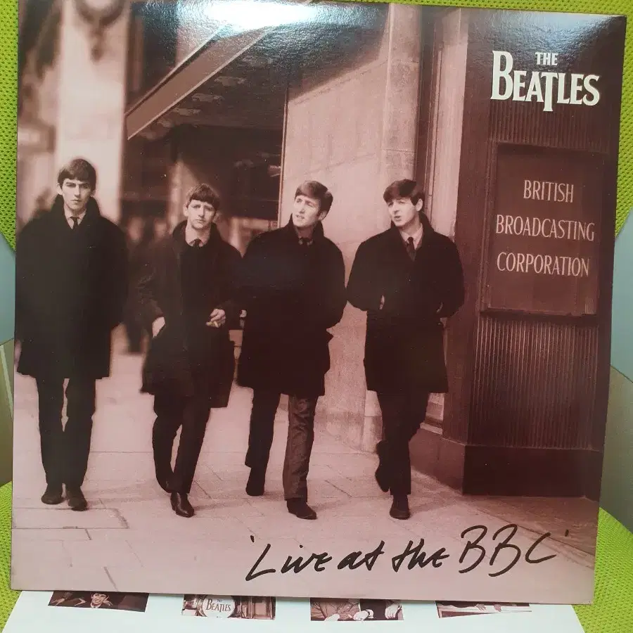 Beatles bbc live 2lp.gf.미사용