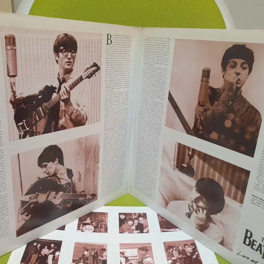 Beatles bbc live 2lp.gf.미사용