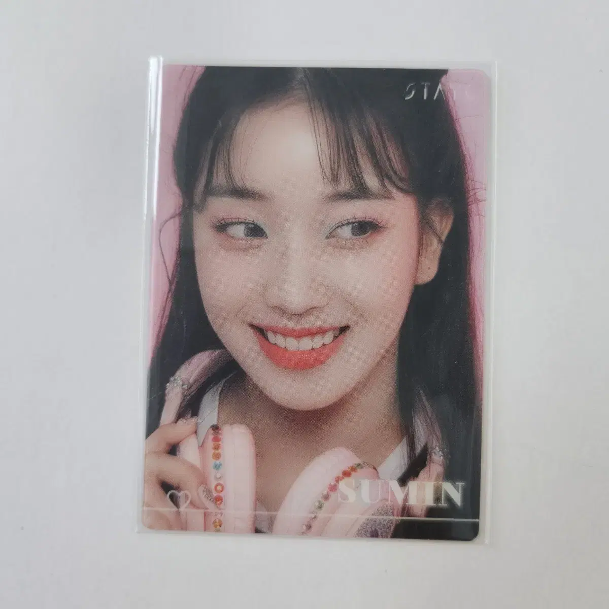 Stayc sumin Japan Debut Commemorative Universal Special Privilege ClearPhotoCard Special PrivilegePhotoCard ld Unreleased Photocard