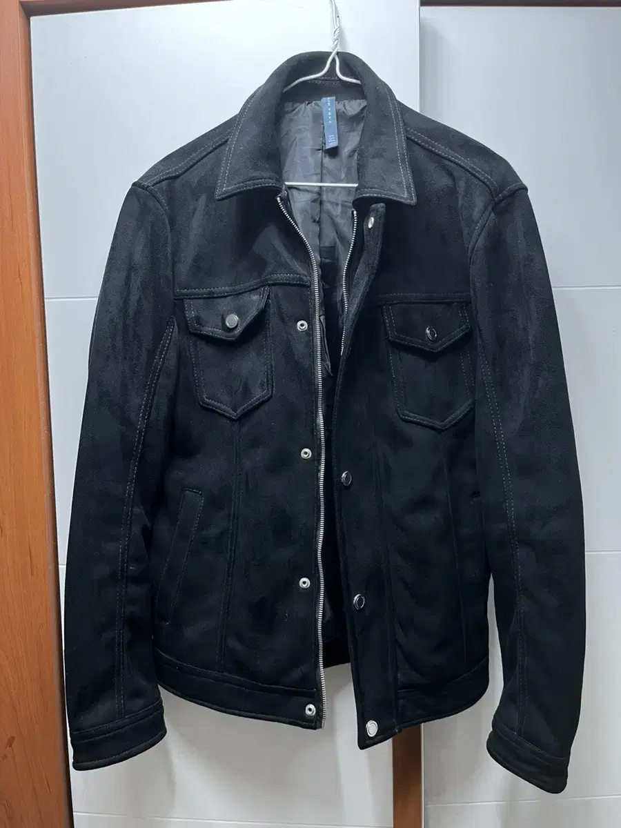 Zara Man Black Blooming Jacket