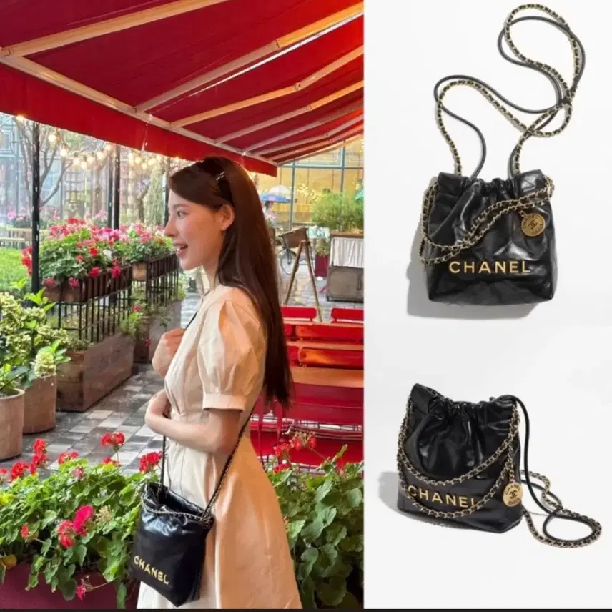 샤넬 샤넬22백미니 금장 사진 6