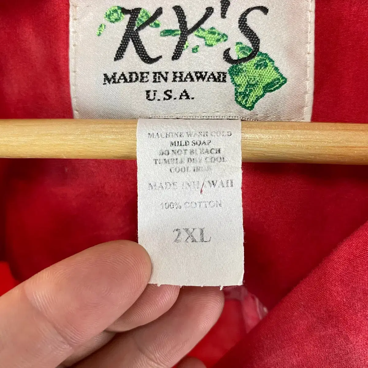 빈티지 KY'S made in USA HAWAII 하와이안 셔츠