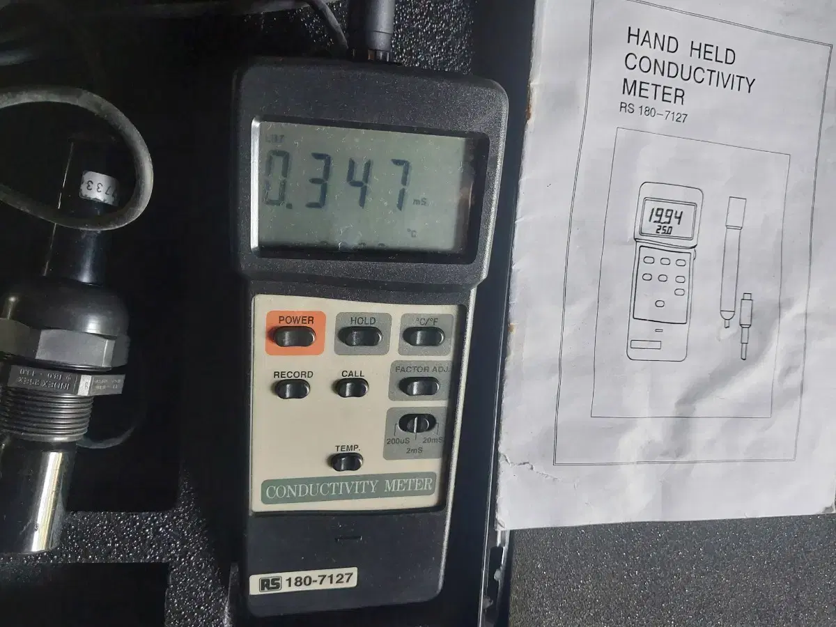 2402 RS CONDUCTIVITY METER 180-7127