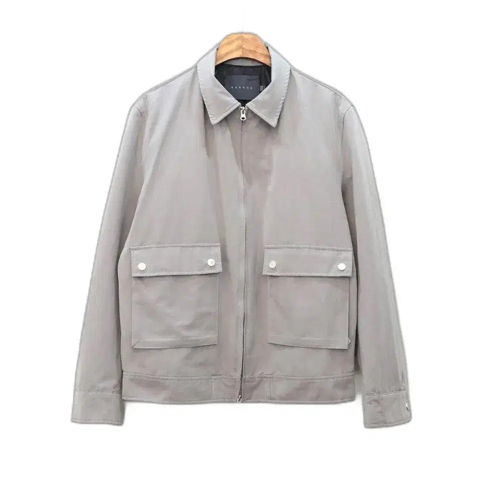 RAYGUN Two-way zip light gray jacket (L)