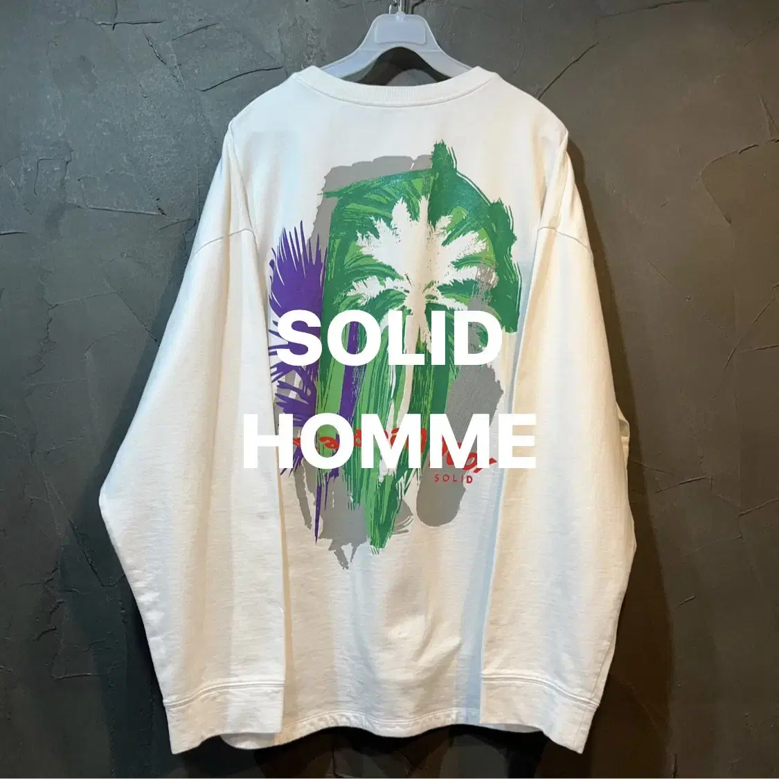 [50] SOLID HOMME 솔리드옴므 롱 슬리브