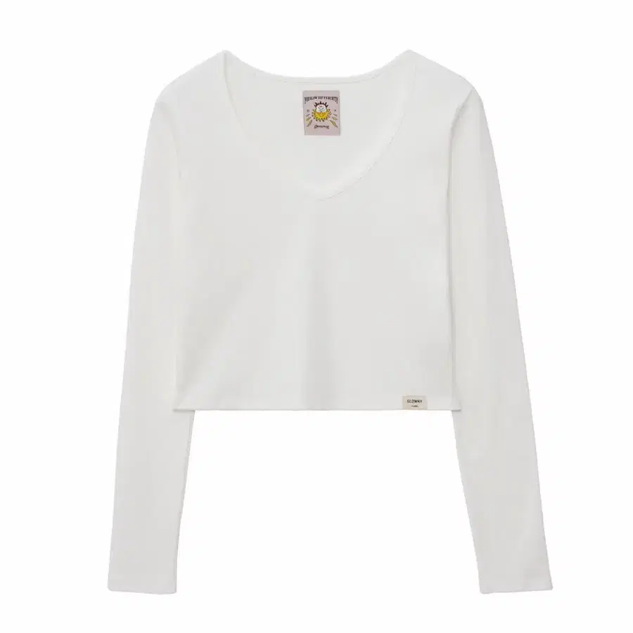 글로니 G CLASSIC V-NECK LONG SLEEVE 티셔츠