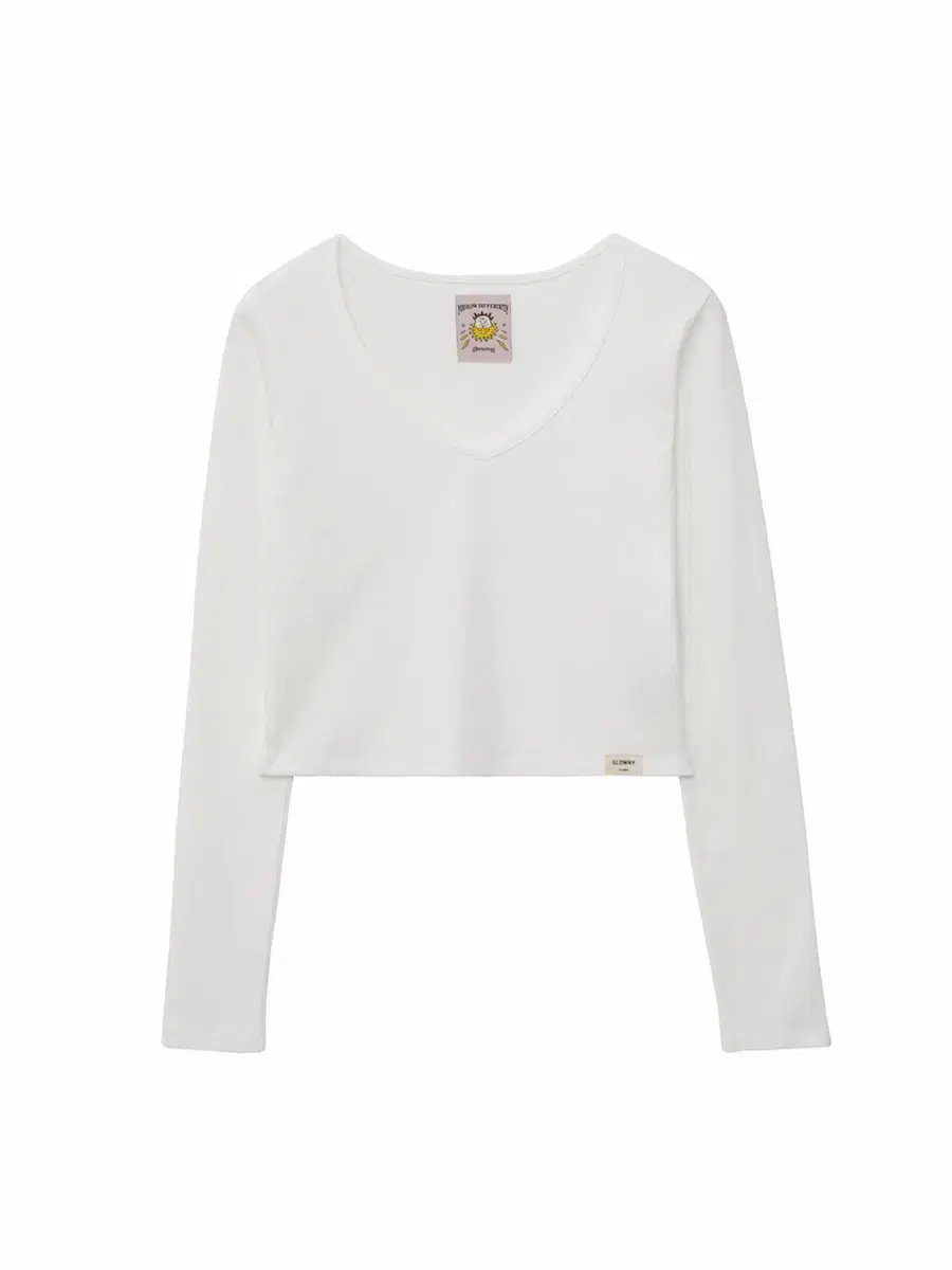 글로니 G CLASSIC V-NECK LONG SLEEVE 티셔츠