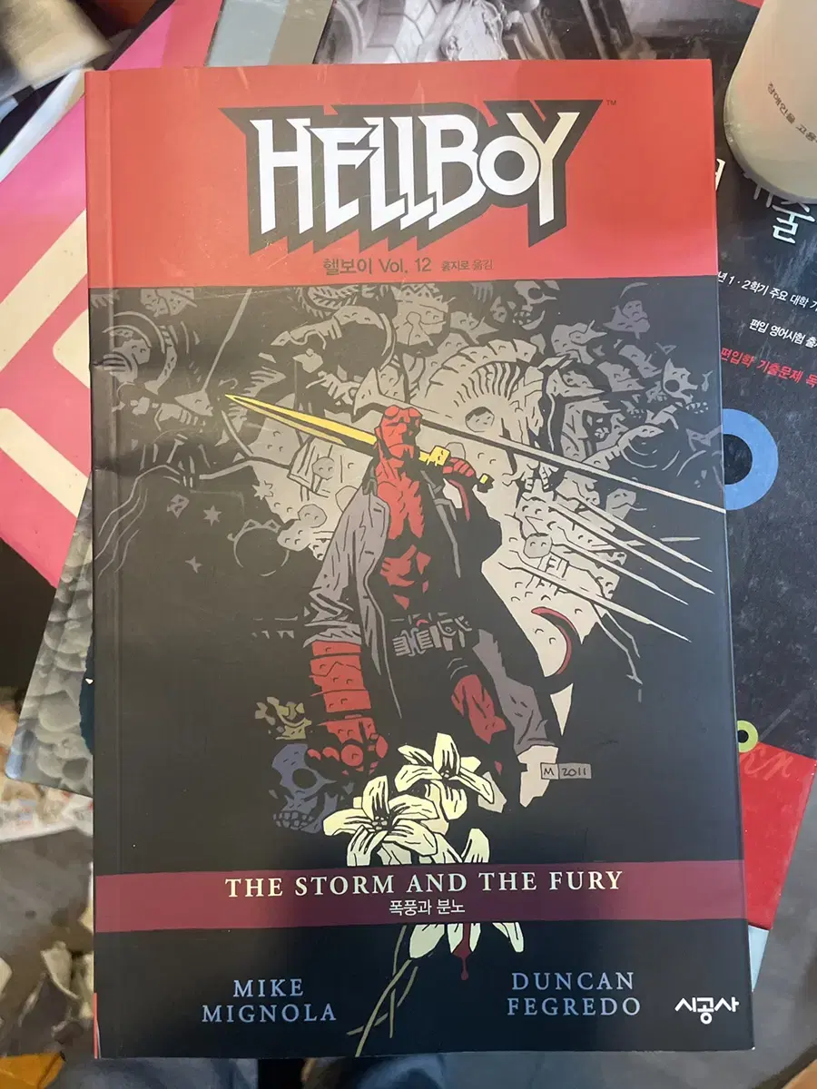 헬보이 Hellboy 12 : 폭풍과 분노 책