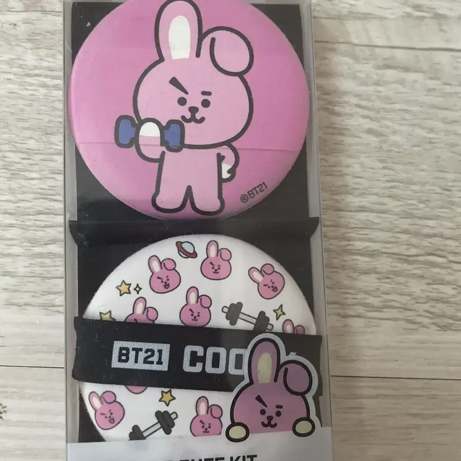 BT21 메이크업퍼프 쿠키