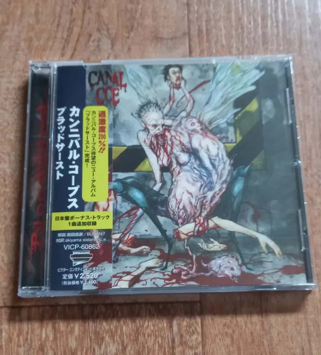 cannibal corpse cd 일본반 시디