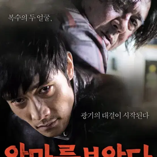 [영화 포스터] (S급) 악마를 보았다 (2010) 이병헌 최민식 주연