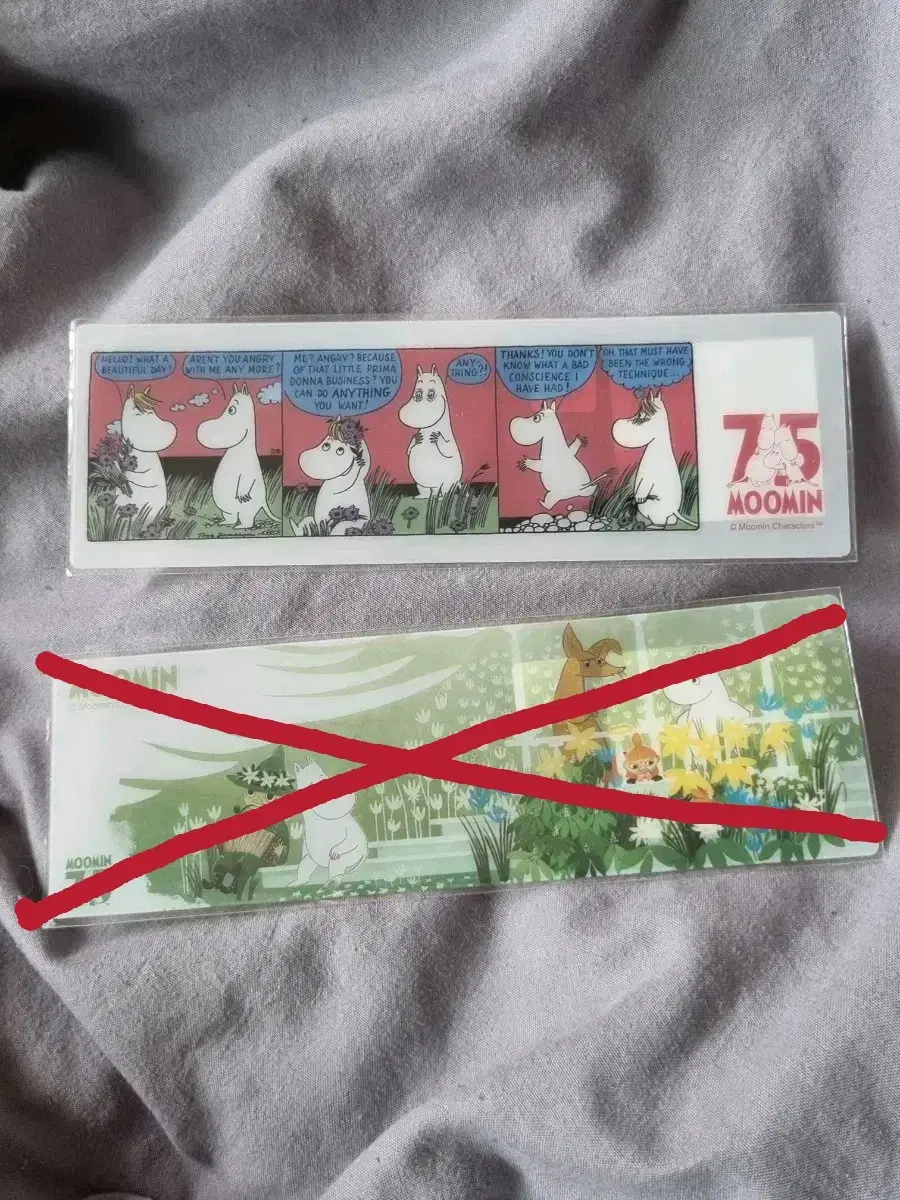 Moomin 75th Anniversary Clearance Bookmarks