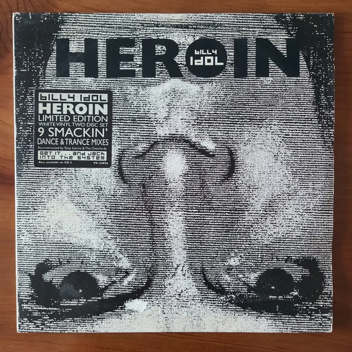 [ROCK LP]Billy Idol - Heroin 2lp 화이트