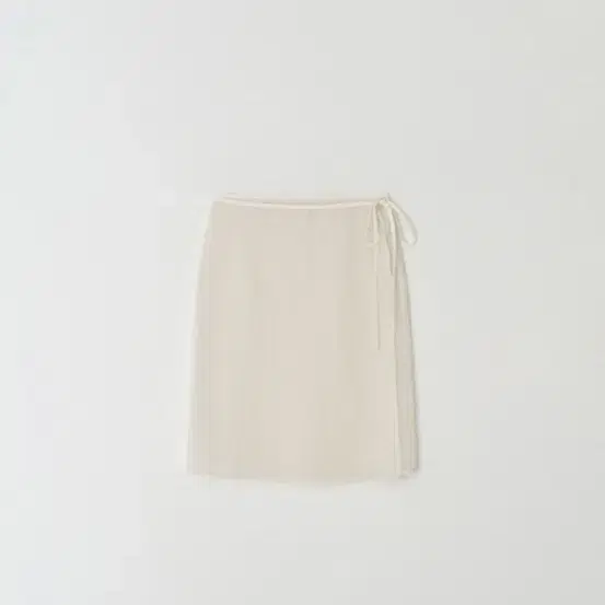 언더스탠딩 Ray wrap skirt Ivory