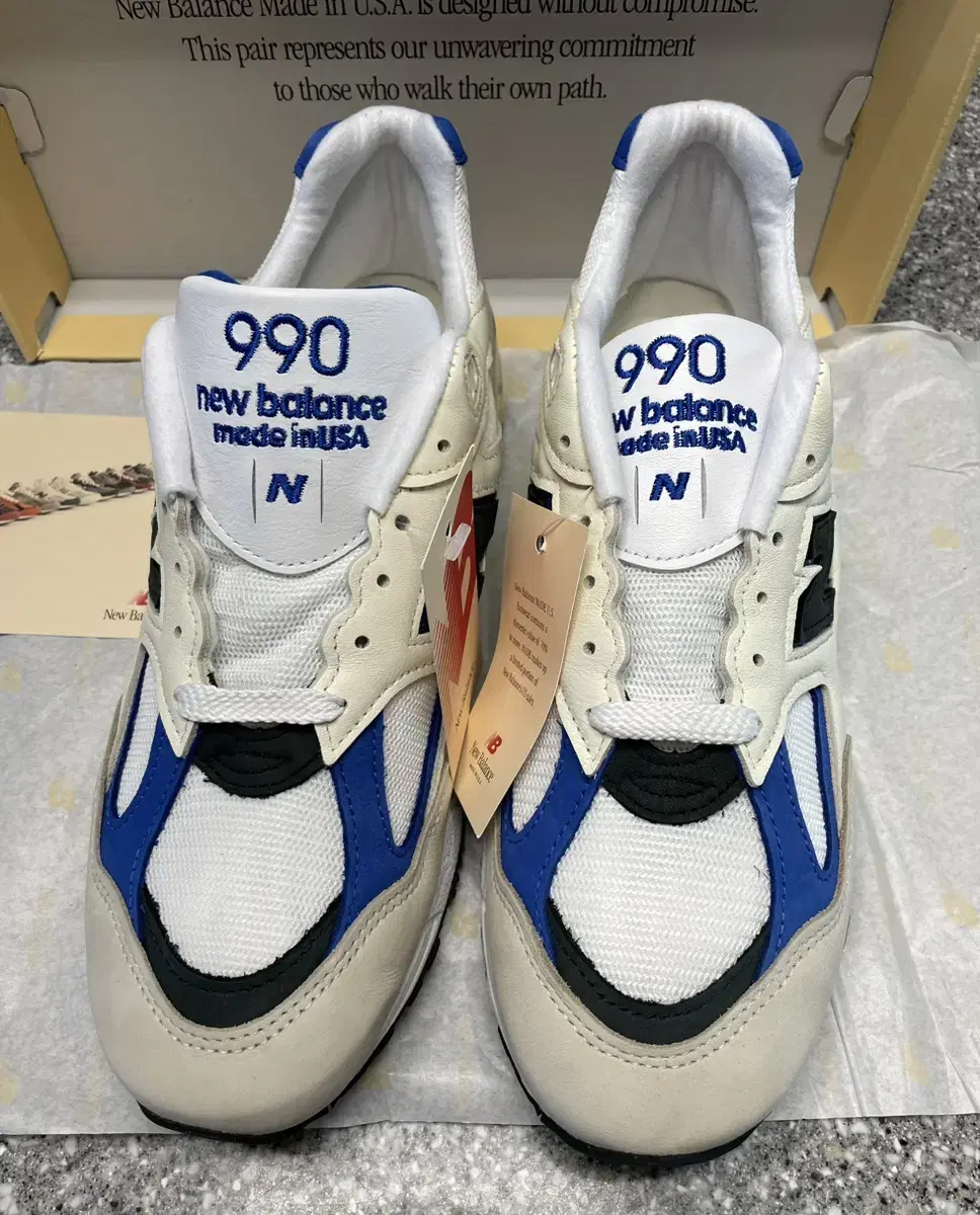 뉴발란스 990v2 사이즈 280, 275