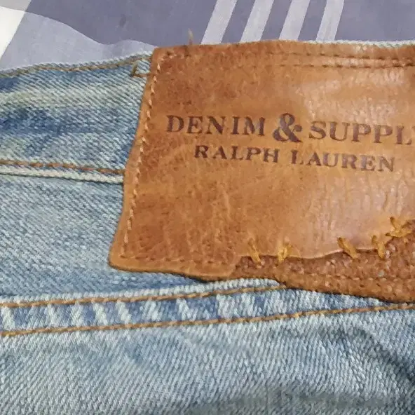 Denim & supply 랄프로렌 빈티지느낌 패치워크 청바지, 슬림핏,