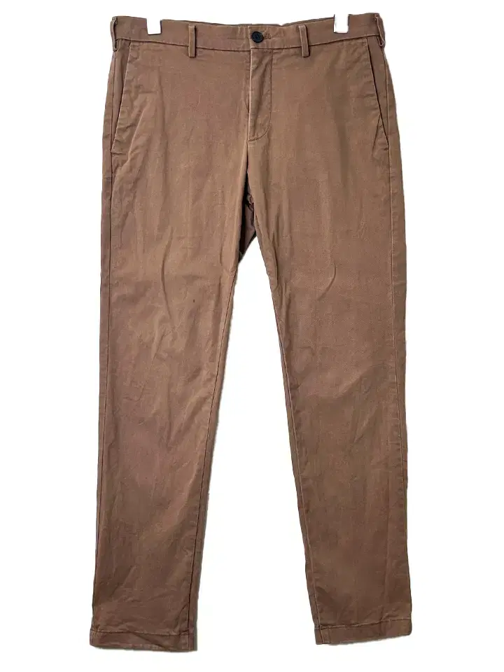 (33in) 82 Uniqlo Cotton Trousers Brown