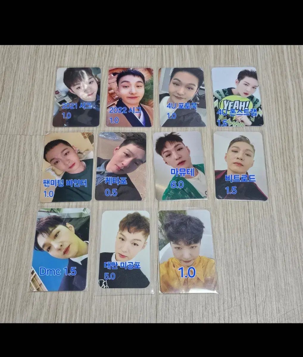 Lee Changsub unreleased photocard sell (btob changsub photocard)