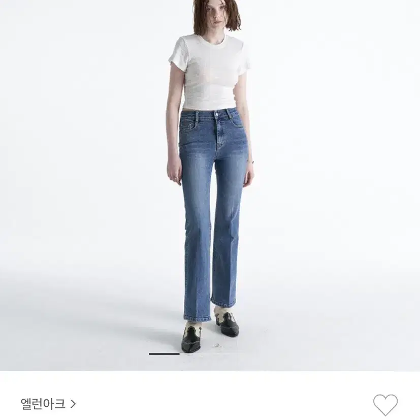 엘런아크 부츠컷 데님 s