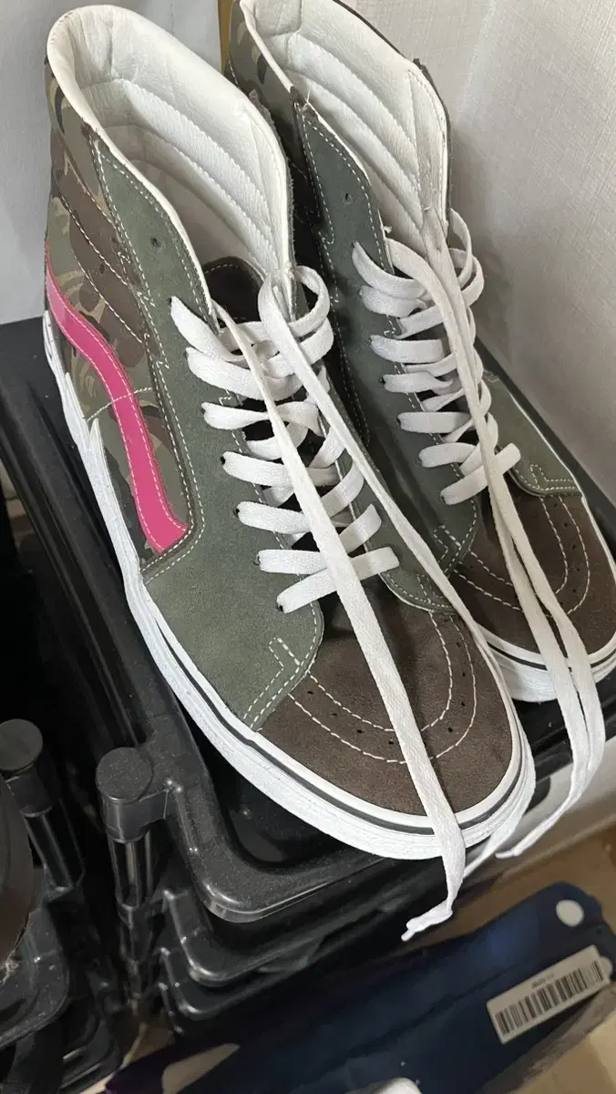 [290] VANS X AAPE 스케이트하이 볼트