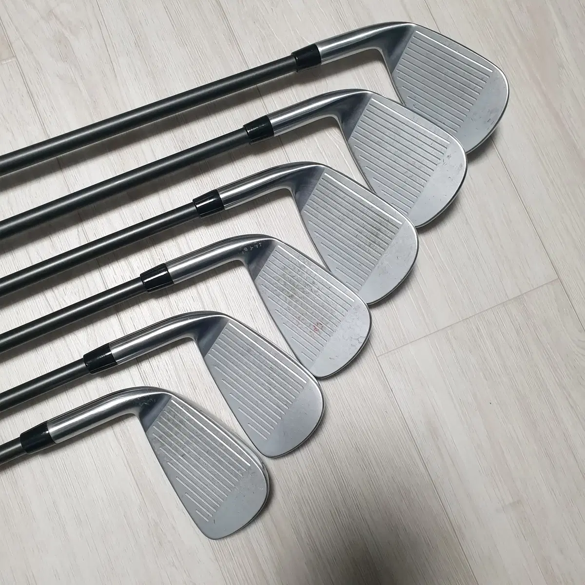 PXG 젠5 아이언 5-W 스틸파이버 블랙라벨 프라이빗 샤프트 70i